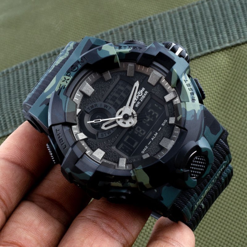 Marine Commando Dual Watch - Smart Gear